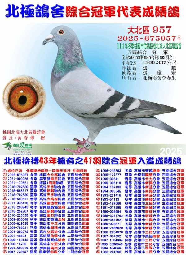 大北區五關綜合冠軍 2025-6759578灰♀