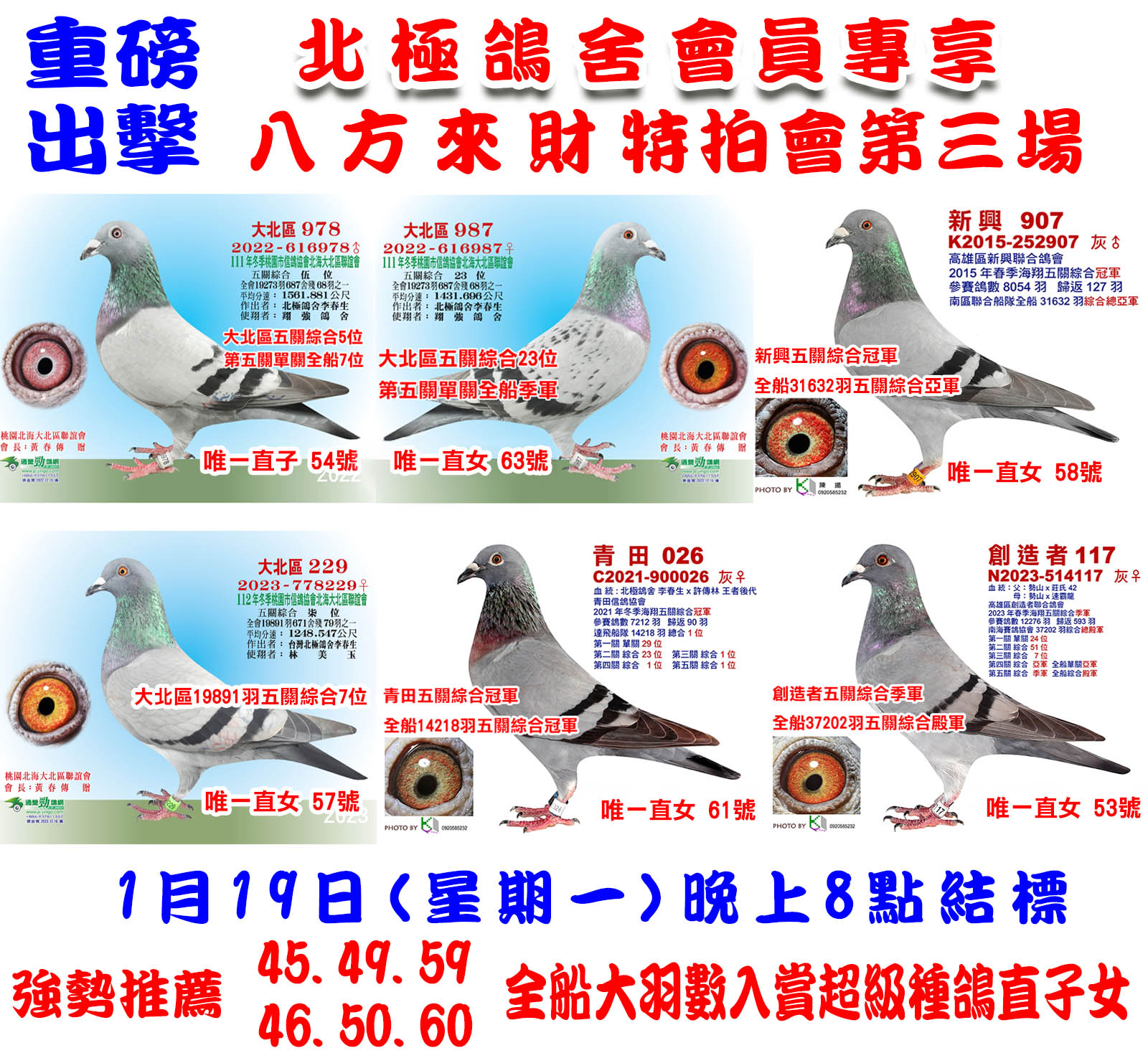 [北極推薦]會員專享八方來財特拍會第三場